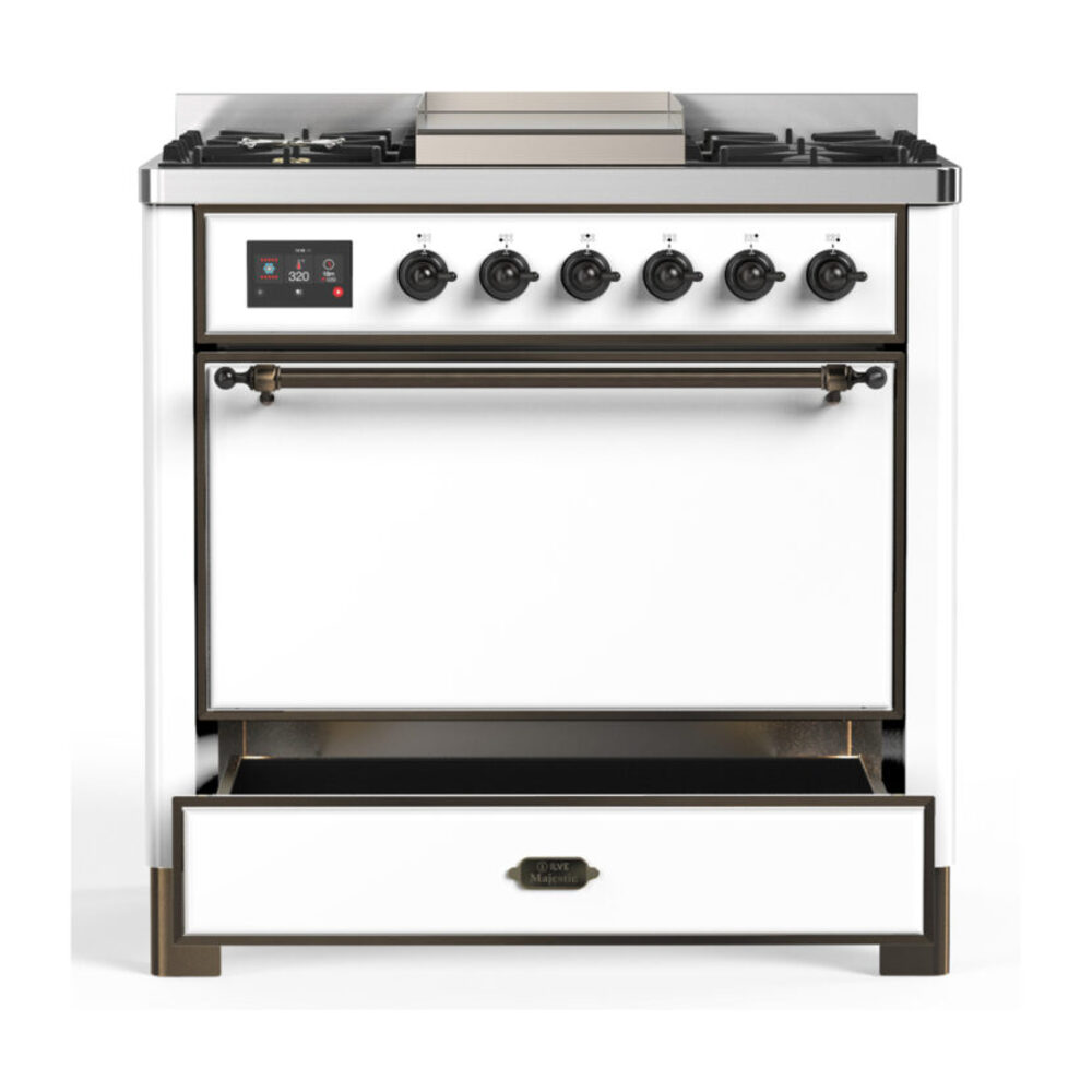 ILVE-UM36FQNR3WHBLP-Drawer Open View