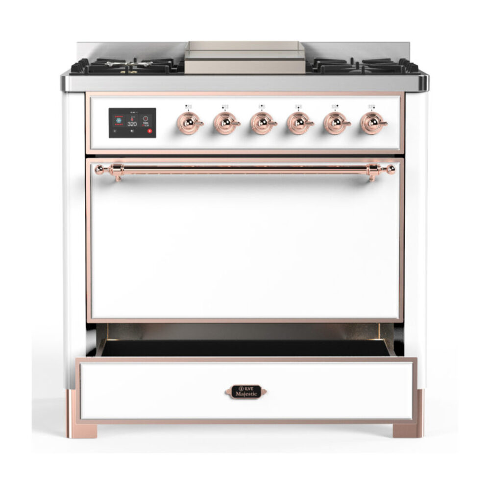 ILVE-UM36FQNR3WHP-Drawer Open View