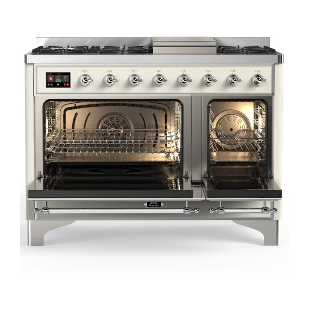 ILVE-UM48FNR3AWC-Double Oven Open View
