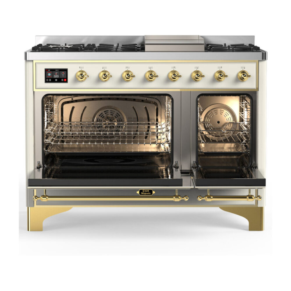 ILVE-UM48FNR3AWGLP-Double Oven Open View