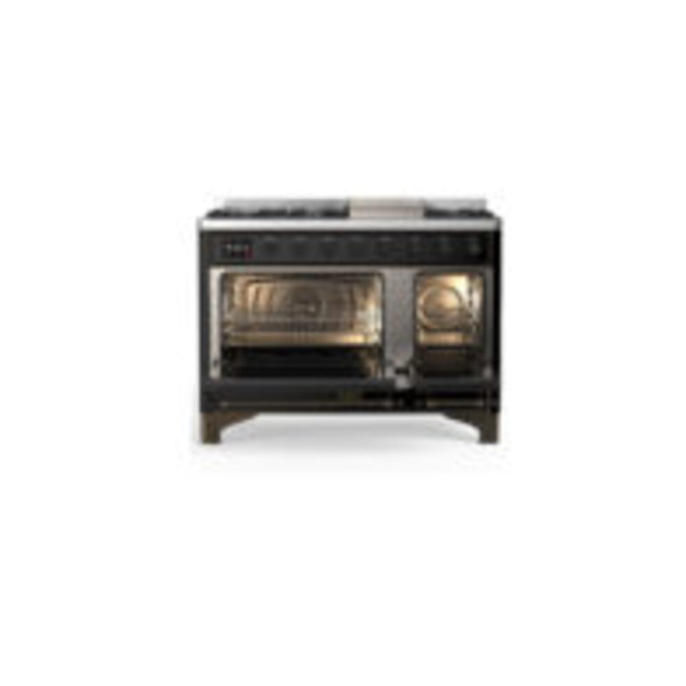 ILVE-UM48FNR3BKB-Double Oven Open View
