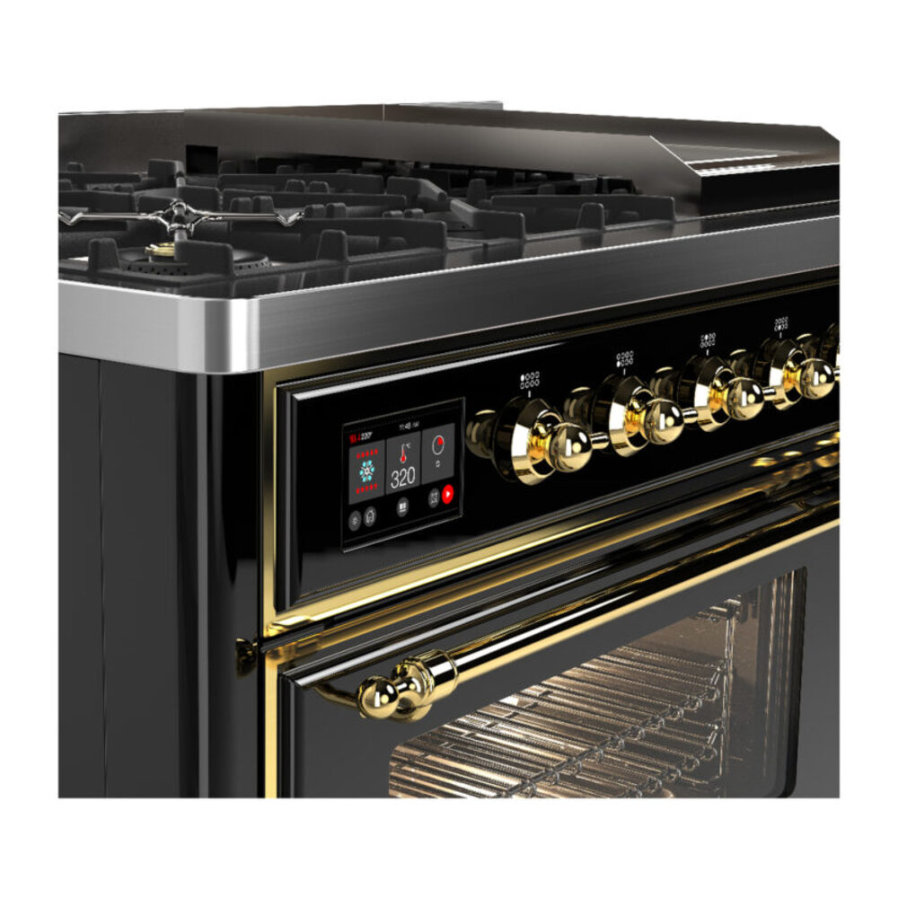 ILVE-UM48FNR3BKG-Control Knobs View
