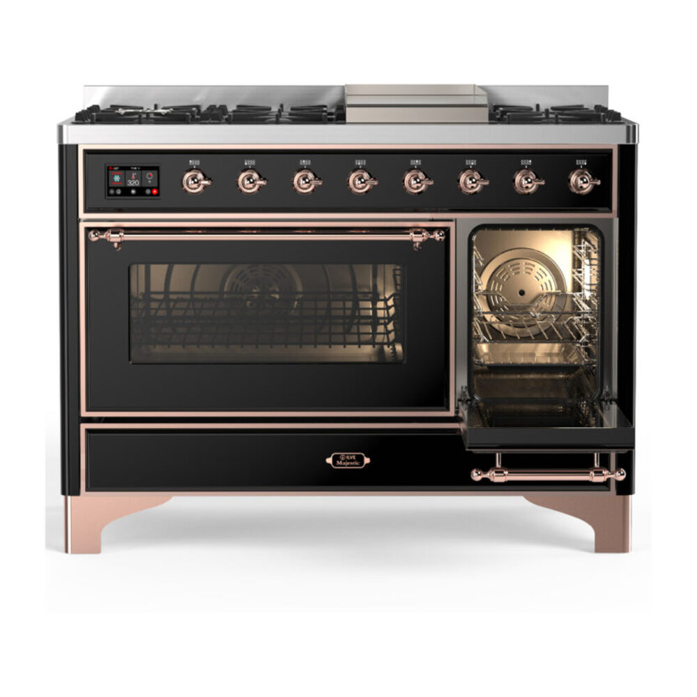 ILVE-UM48FNR3BKPLP-Secondary Oven Open View