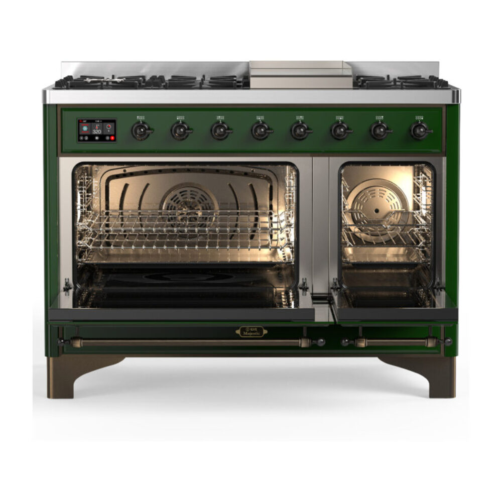 ILVE-UM48FNR3EGBLP-Double Oven Open View