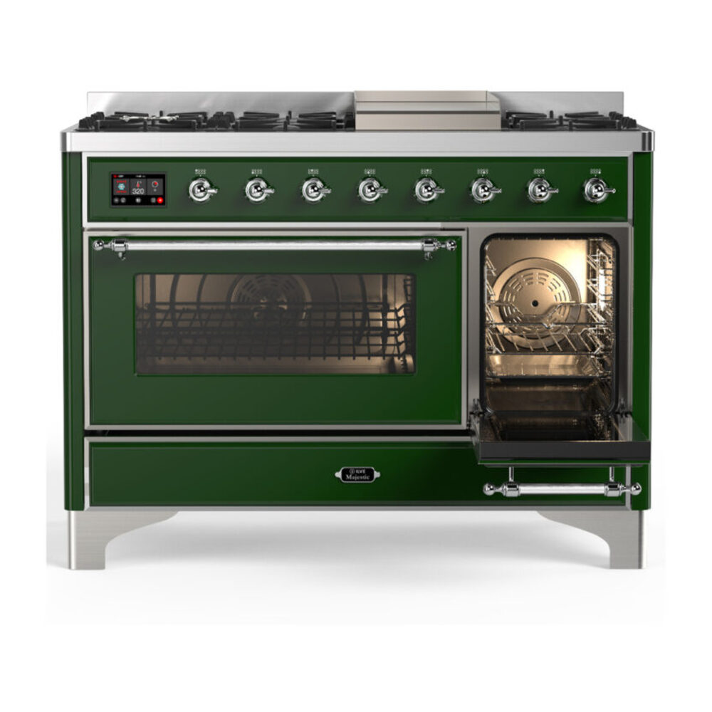 ILVE-UM48FNR3EGCLP-Secondary Oven Open View