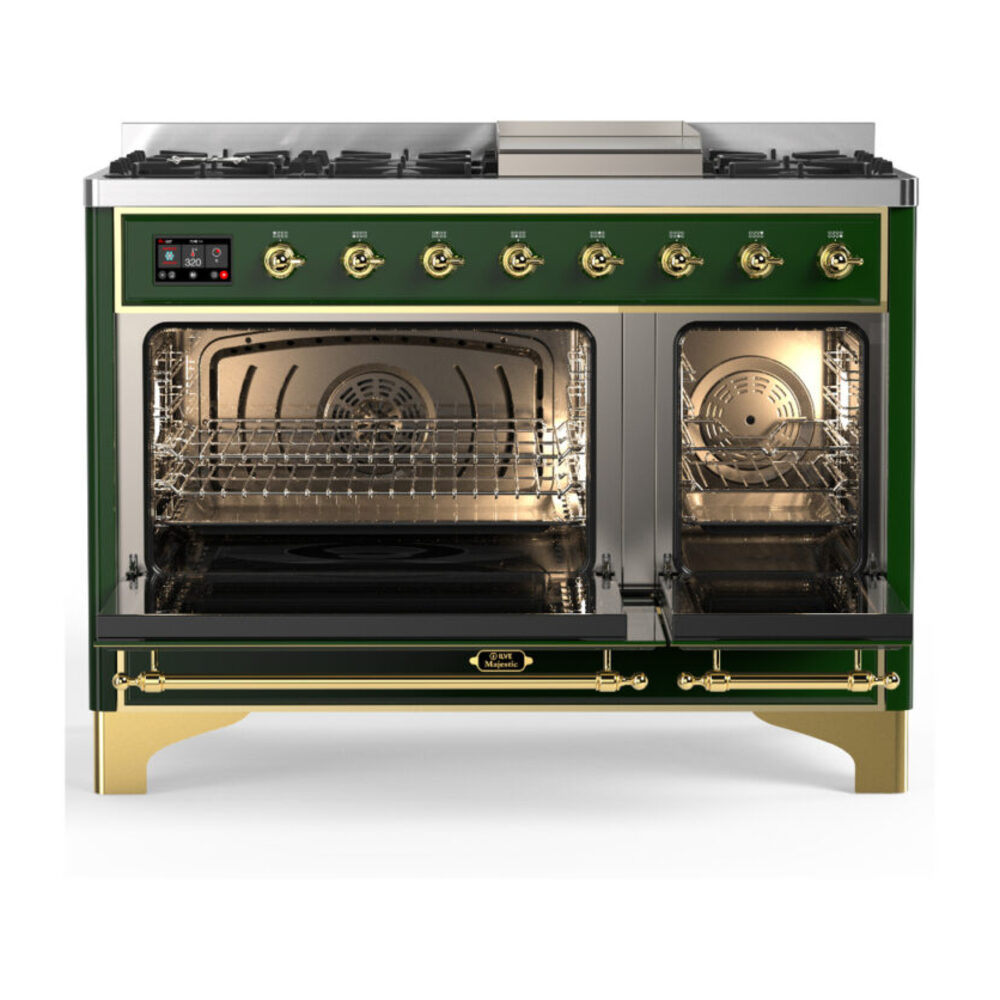 ILVE-UM48FNR3EGGLP-Double Oven Open View