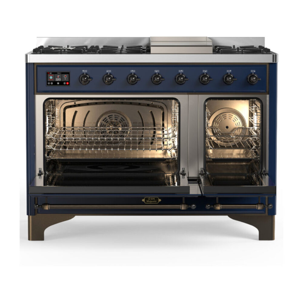 ILVE-UM48FNR3MBBLP-Double Oven Open View