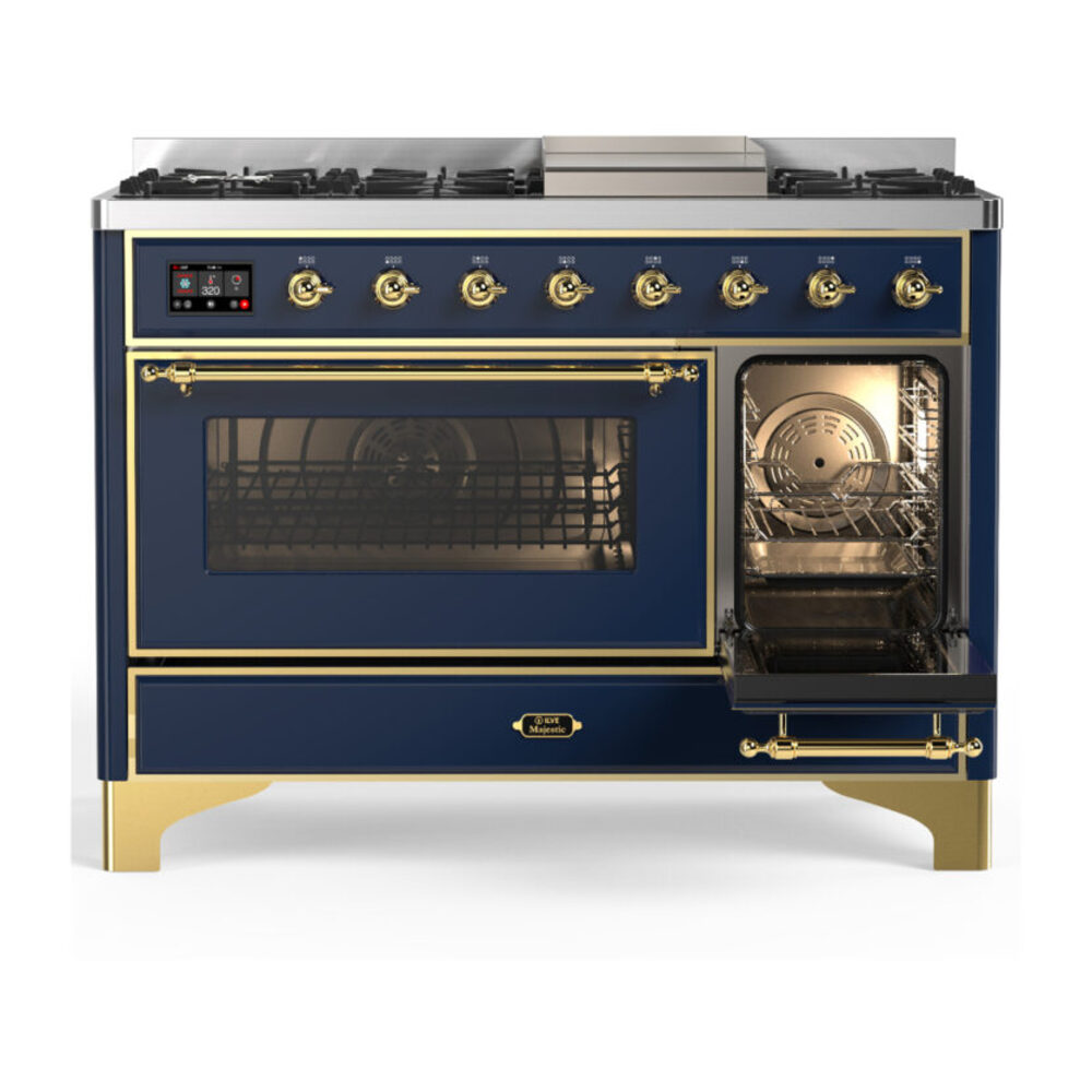 ILVE-UM48FNR3MBG-Secondary Oven Open View