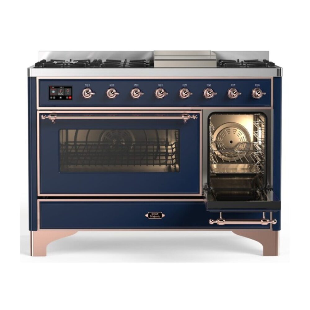 ILVE UM48FNR3MBP side oven door opened