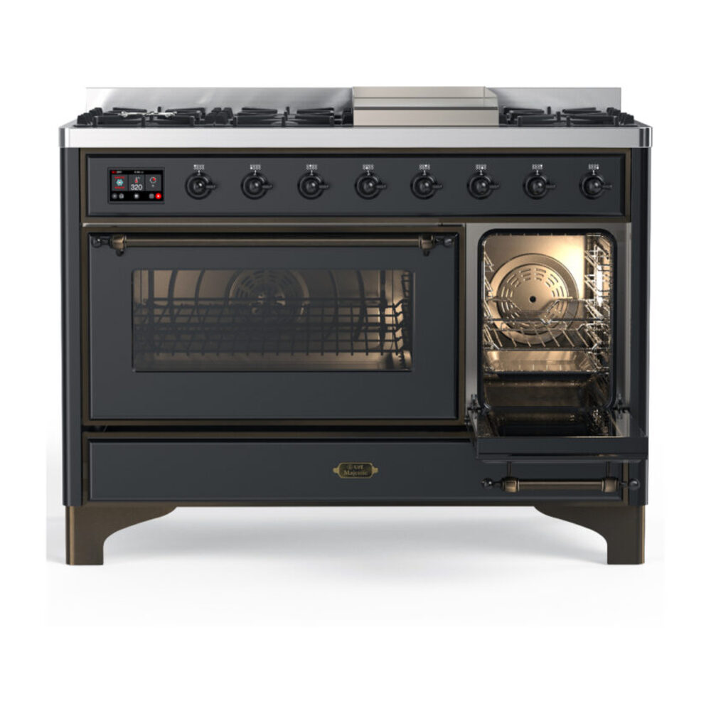 ILVE-UM48FNR3MGB-Secondary Oven Open View
