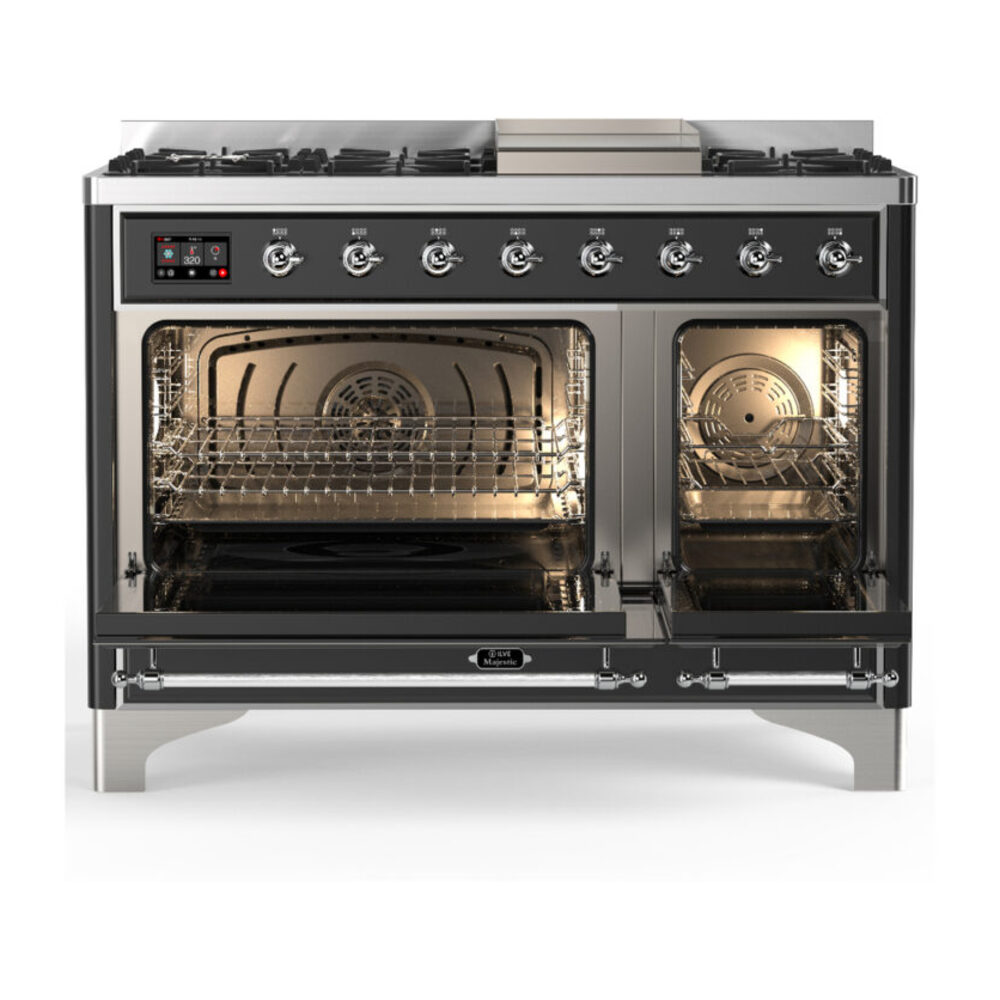 ILVE-UM48FNR3MGC-Double Oven Open View