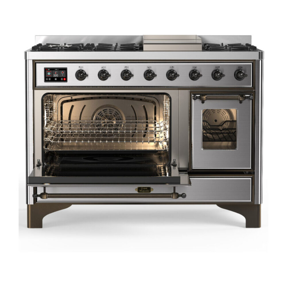 ILVE-UM48FNR3SSBLP-Primary Oven Open View