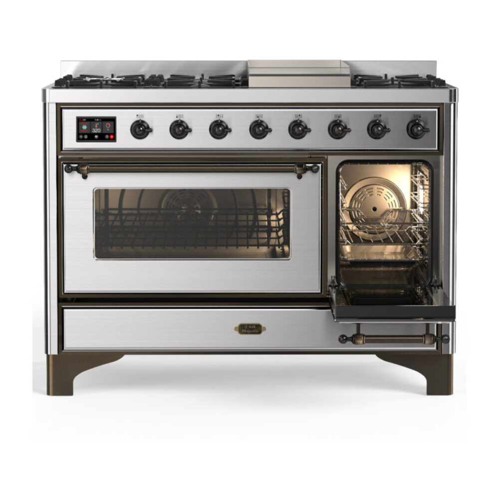 ILVE-UM48FNR3SSB-Secondary Oven Open View