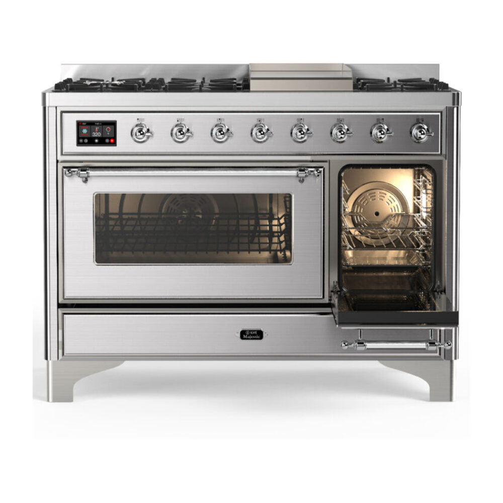 ILVE-UM48FNR3SSCLP-Secondary Oven Open View