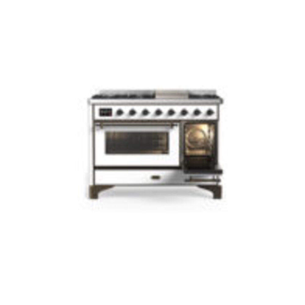 ILVE-UM48FNR3WHB-Secondary Oven Open View