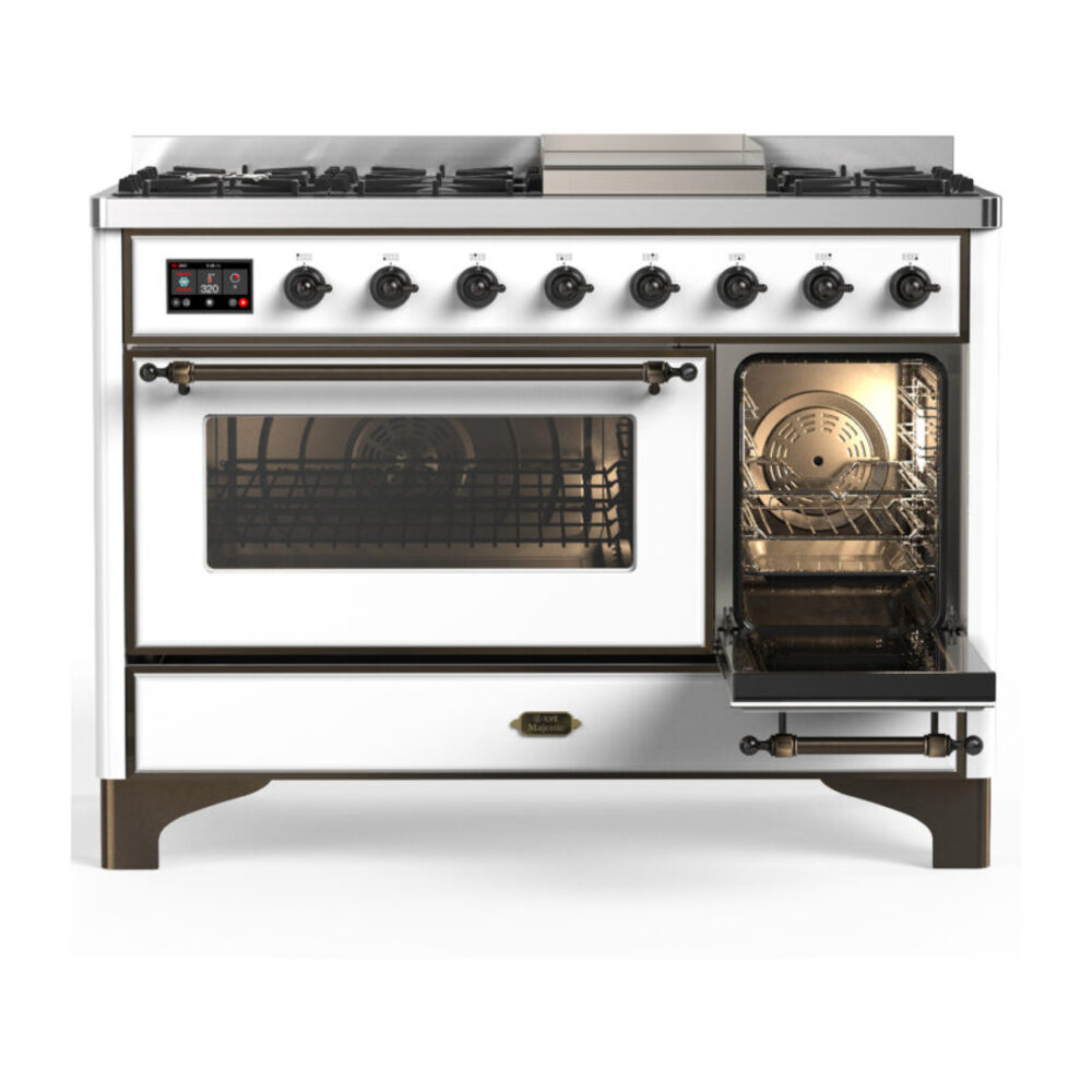 ILVE-UM48FNR3WHB-Secondary Oven Open View