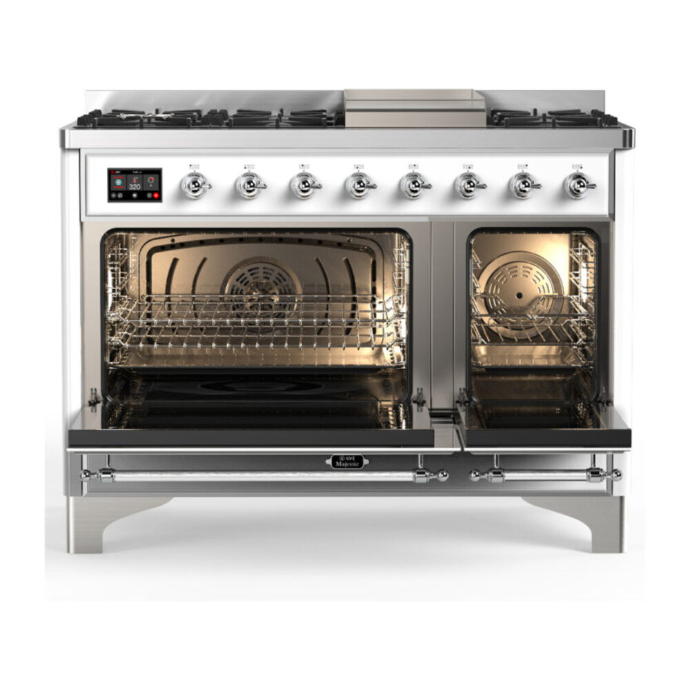ILVE-UM48FNR3WHCLP-Double Oven Open View