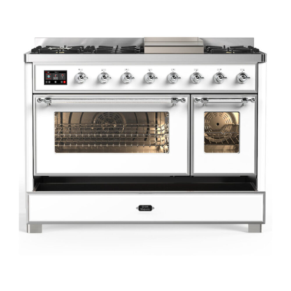 ILVE-UM48FNR3WHC-Drawer Open View