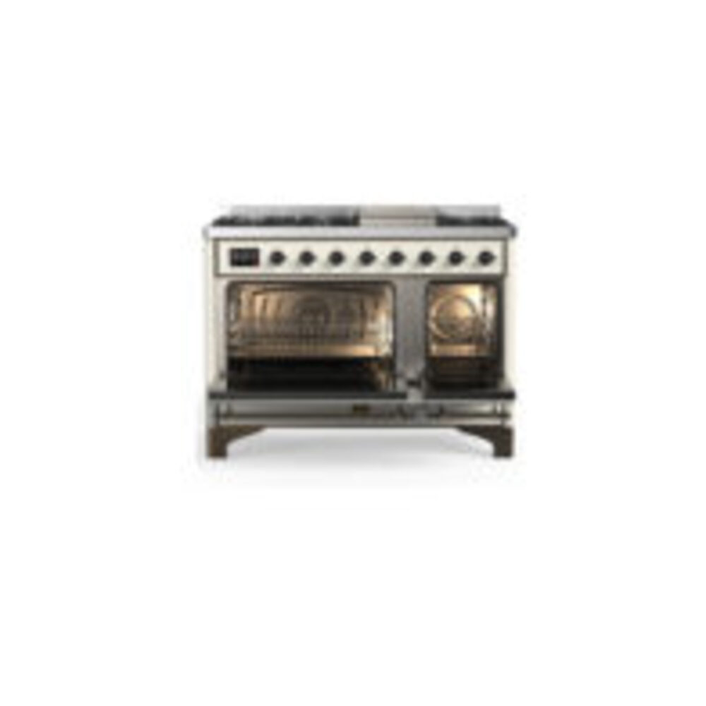 ILVE-UM48FQNR3AWB-Double Oven Open View