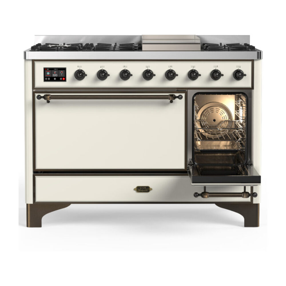ILVE-UM48FQNR3AWB-Secondary Oven Open View
