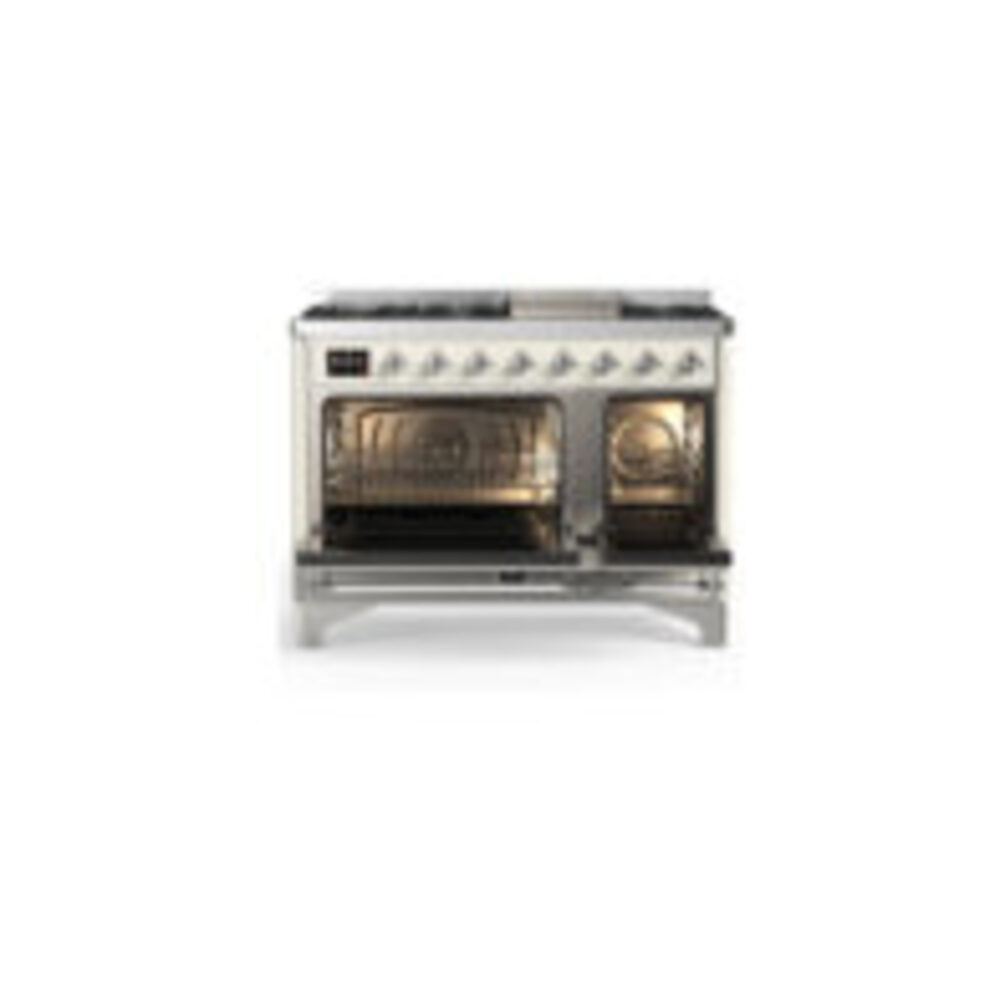 ILVE-UM48FQNR3AWC-Double Oven Open View