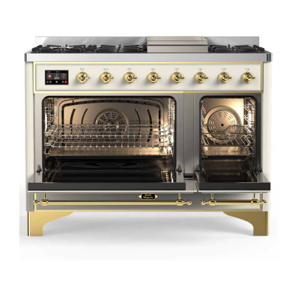 ILVE-UM48FQNR3AWGLP-Double Oven Open View