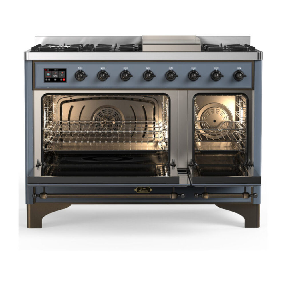 ILVE-UM48FQNR3BGBLP-Double Oven Open View