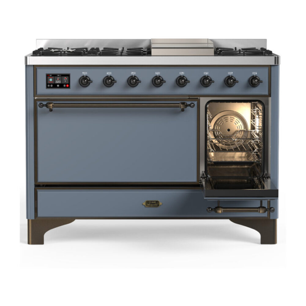 ILVE-UM48FQNR3BGB-Secondary Oven Open View