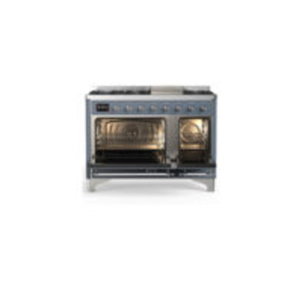 ILVE-UM48FQNR3BGCLP-Double Oven Open View