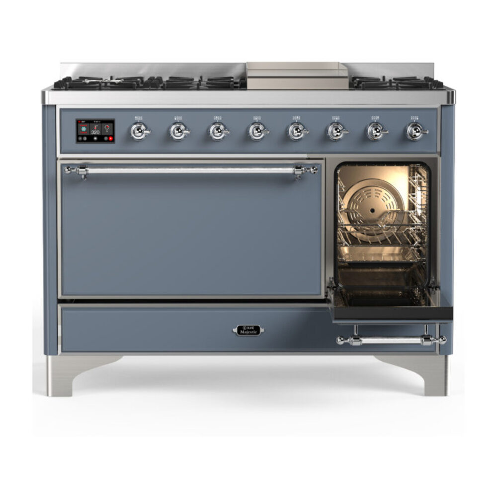 ILVE-UM48FQNR3BGC-Secondary Oven Open View