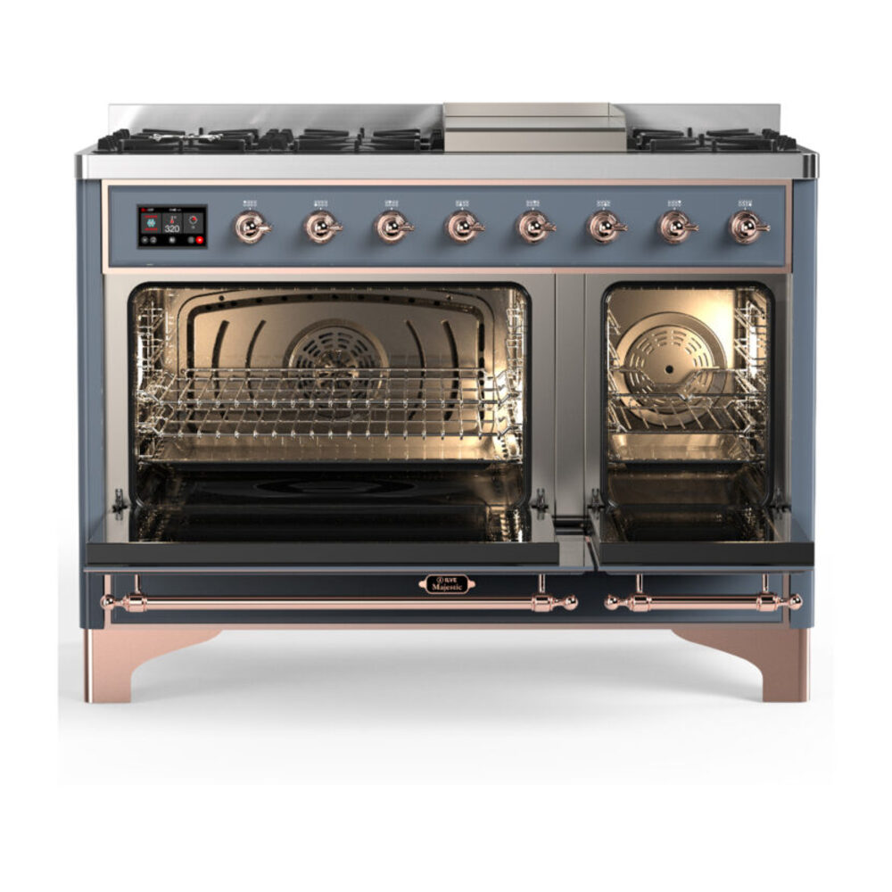 ILVE-UM48FQNR3BGPLP-Double Oven Open View