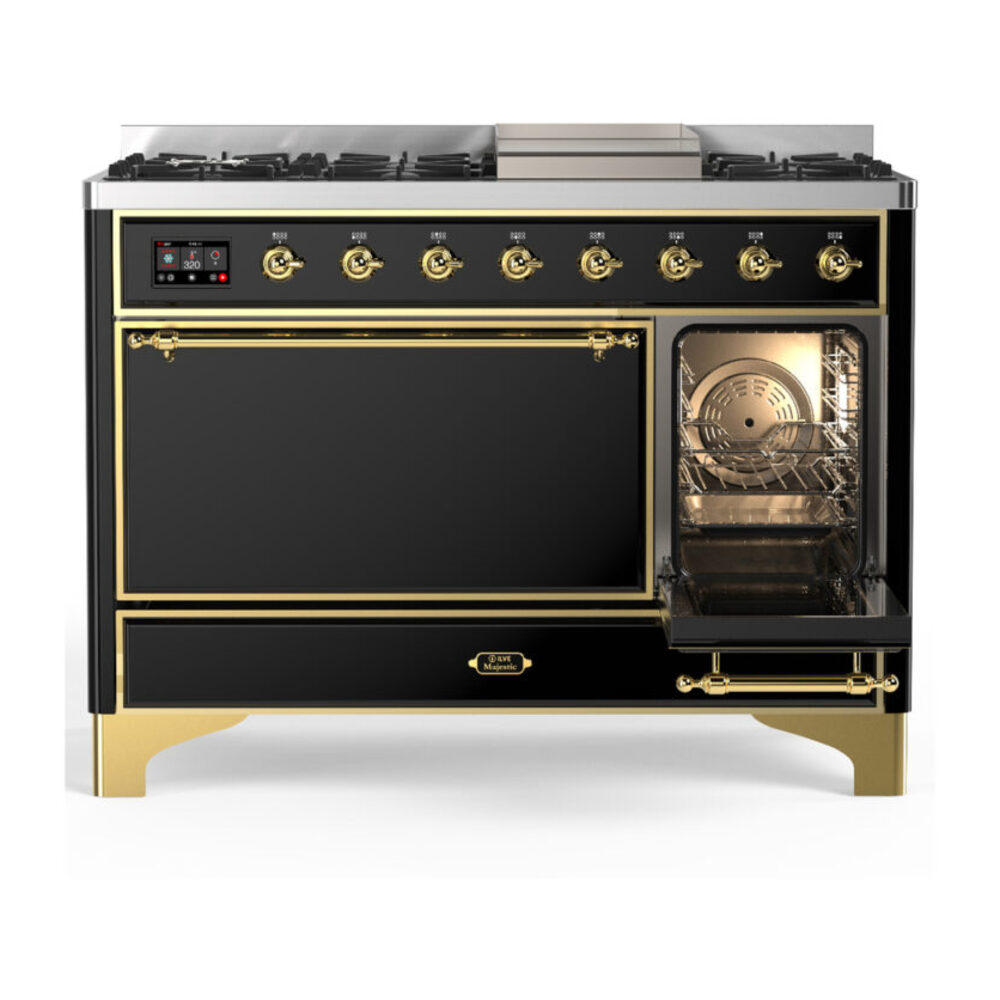 ILVE-UM48FQNR3BKG-Secondary Oven Open View