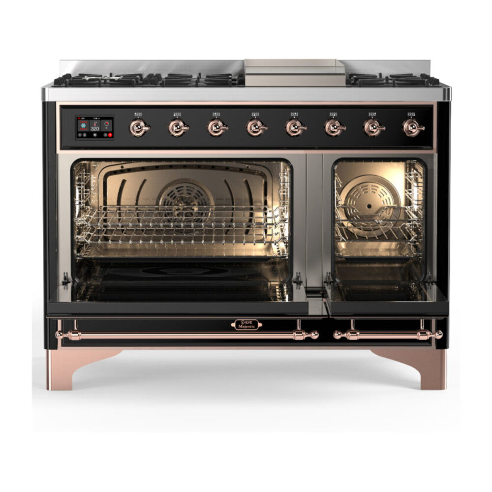 ILVE-UM48FQNR3BKPLP-Double Oven Open View