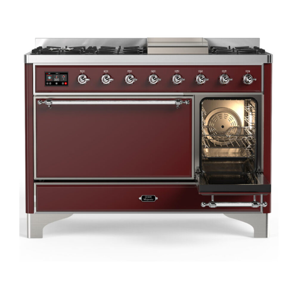ILVE-UM48FQNR3BUCLP-Secondary Oven Open View