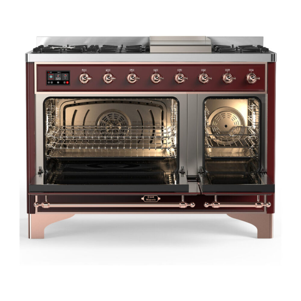 ILVE-UM48FQNR3BUPLP-Double Oven Open View