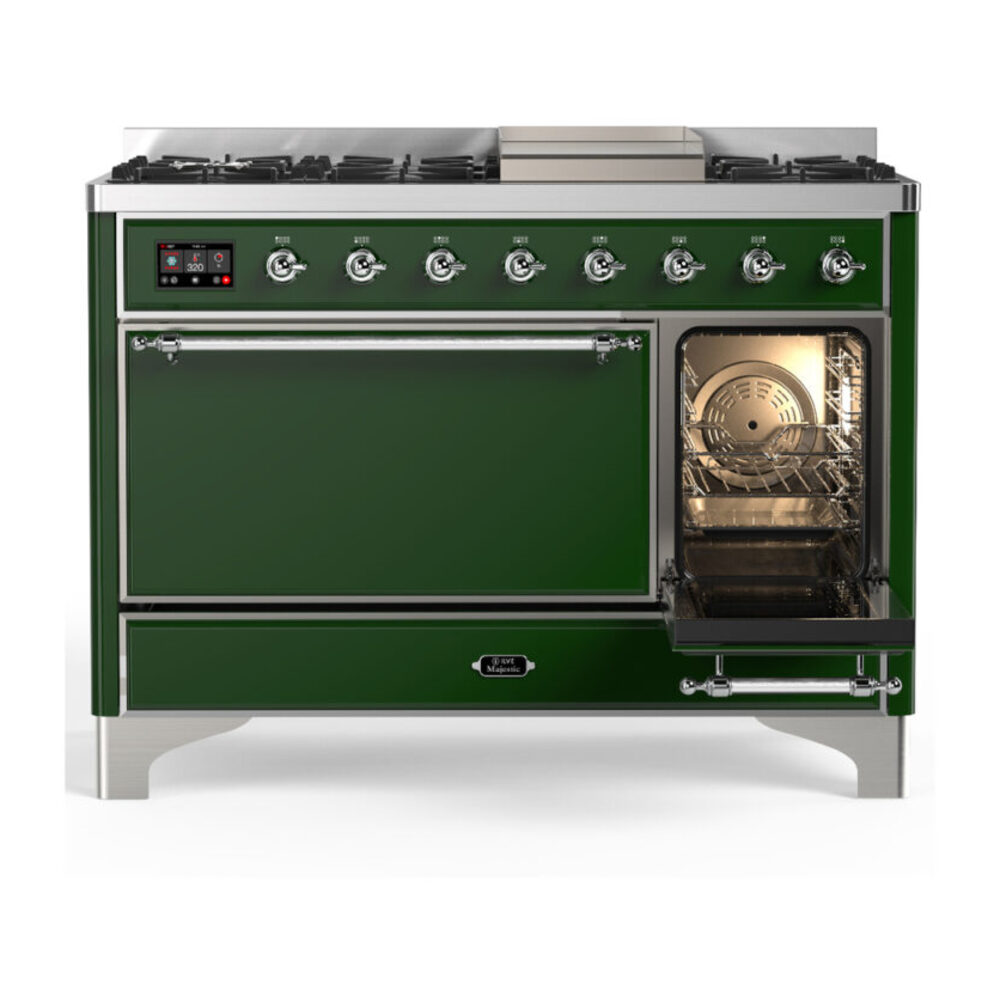 ILVE-UM48FQNR3EGC-Secondary Oven Open View