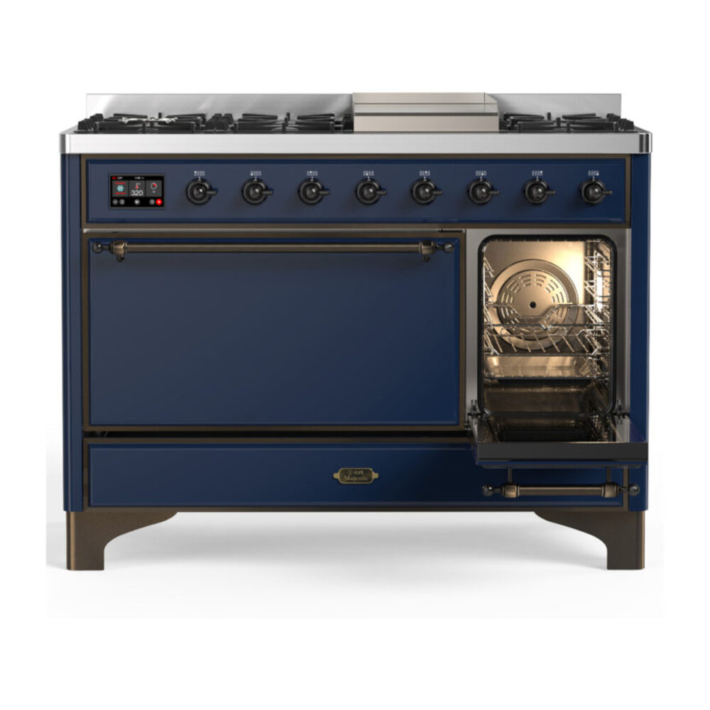 ILVE-UM48FQNR3MBB-Secondary Oven Open View