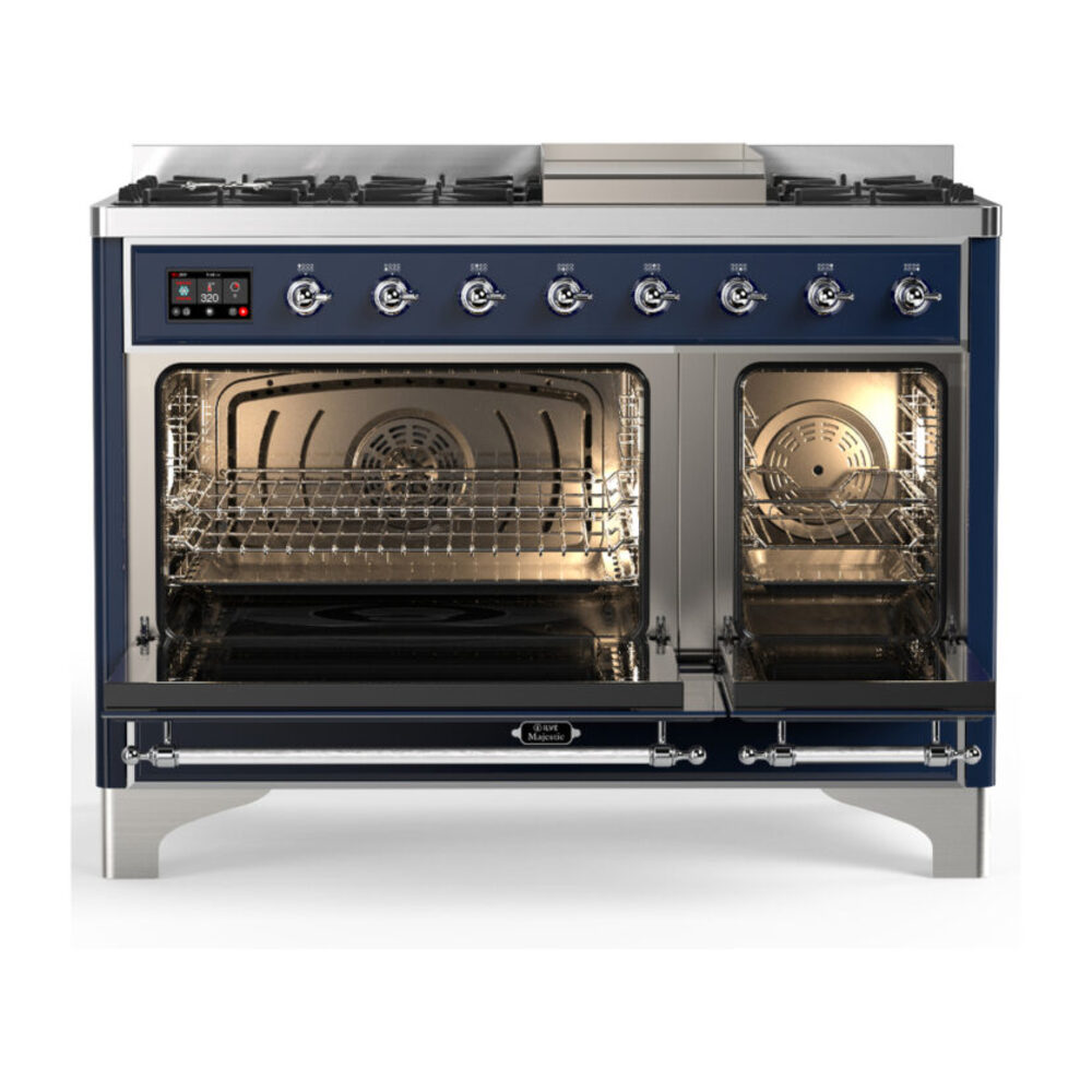 ILVE-UM48FQNR3MBCLP-Double Oven Open View