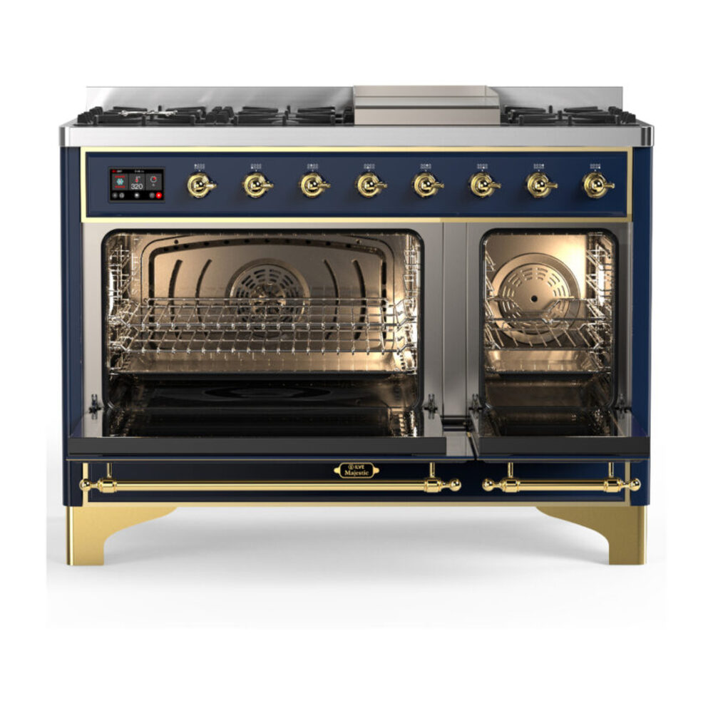ILVE-UM48FQNR3MBGLP-Double Oven Open View