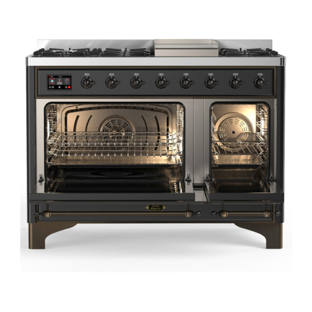 ILVE-UM48FQNR3MGBLP-Double Oven Open View