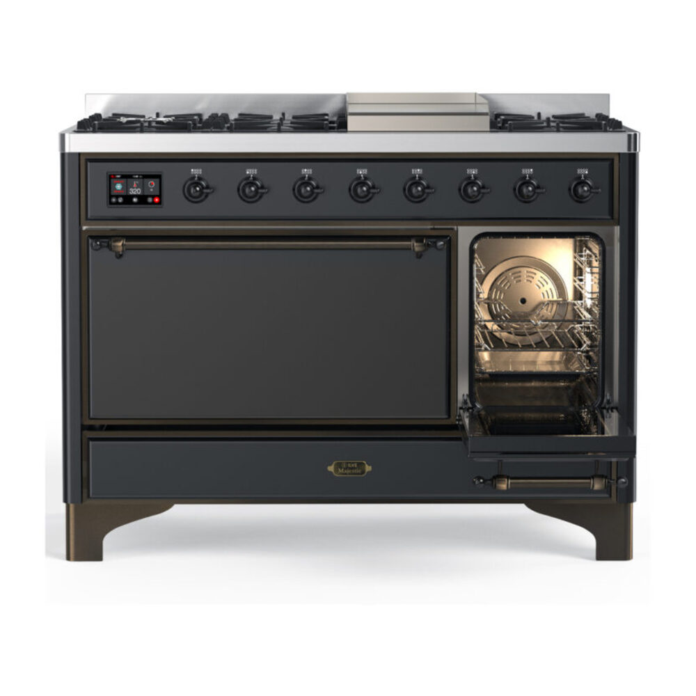 ILVE-UM48FQNR3MGBLP-Secondary Oven Open View