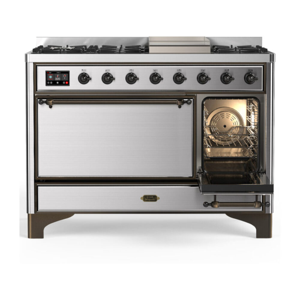 ILVE-UM48FQNR3SSBLP-Secondary Oven Open View