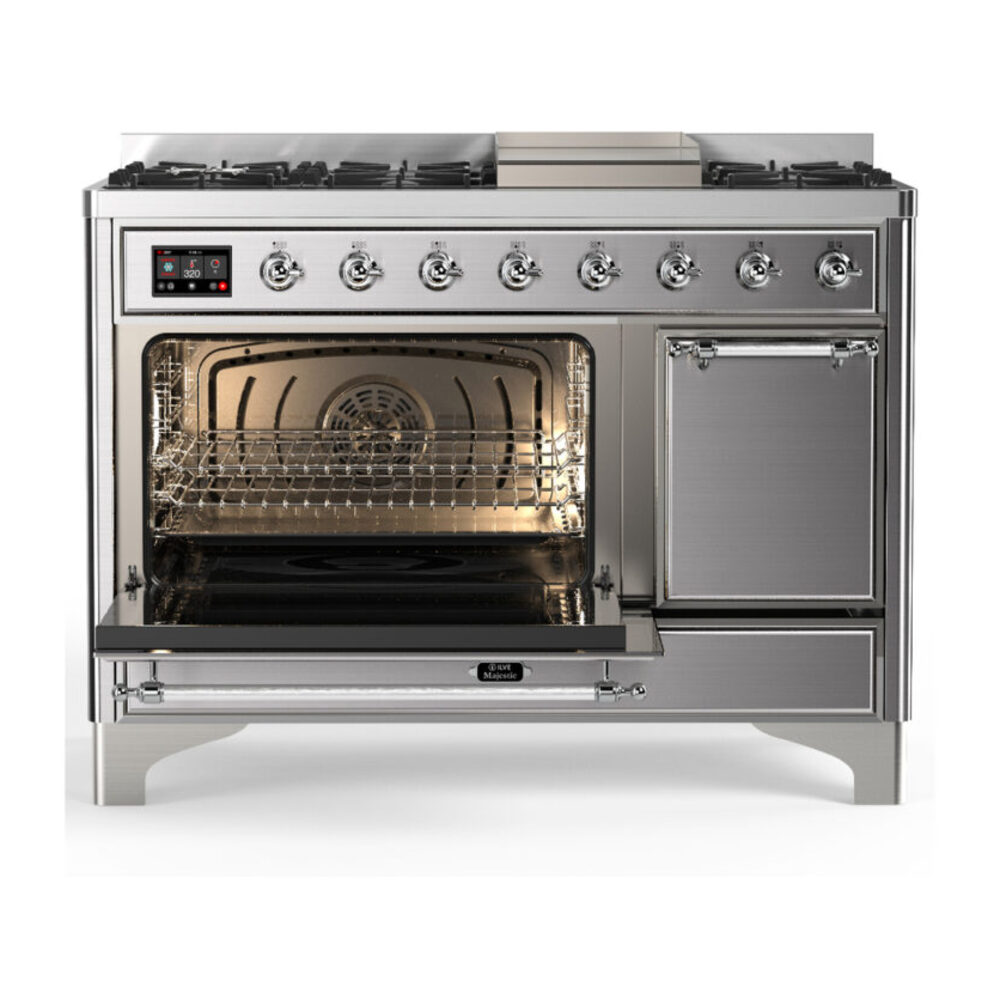 ILVE-UM48FQNR3SSCLP-Primary Oven Open View