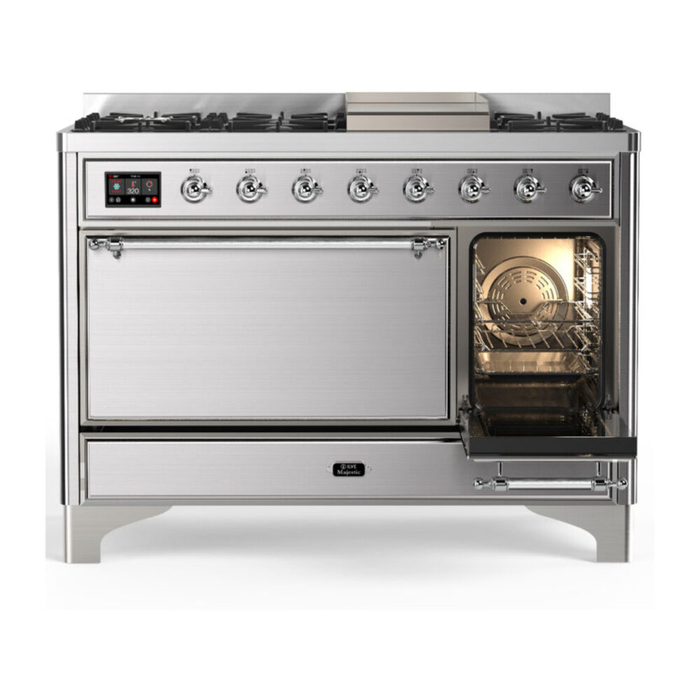 ILVE-UM48FQNR3SSC-Secondary Oven Open View