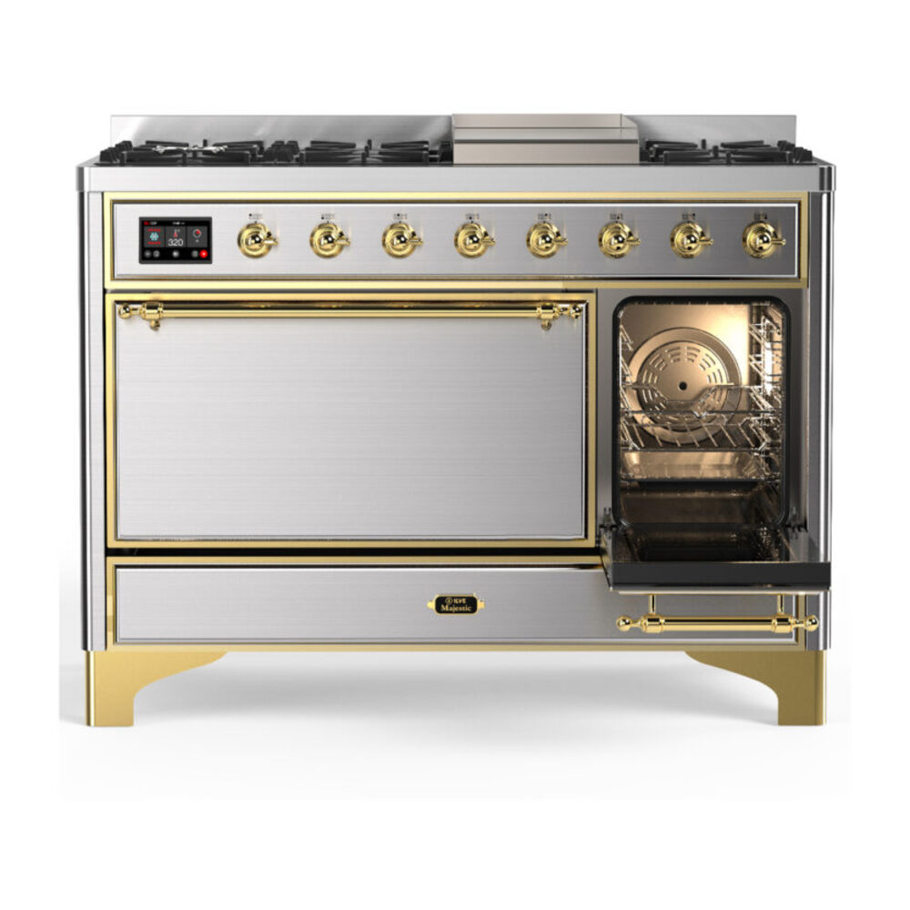 ILVE-UM48FQNR3SSGLP-Secondary Oven Open View