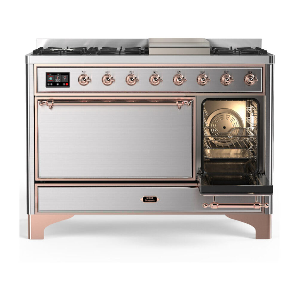 ILVE-UM48FQNR3SSPLP-Secondary Oven Open View