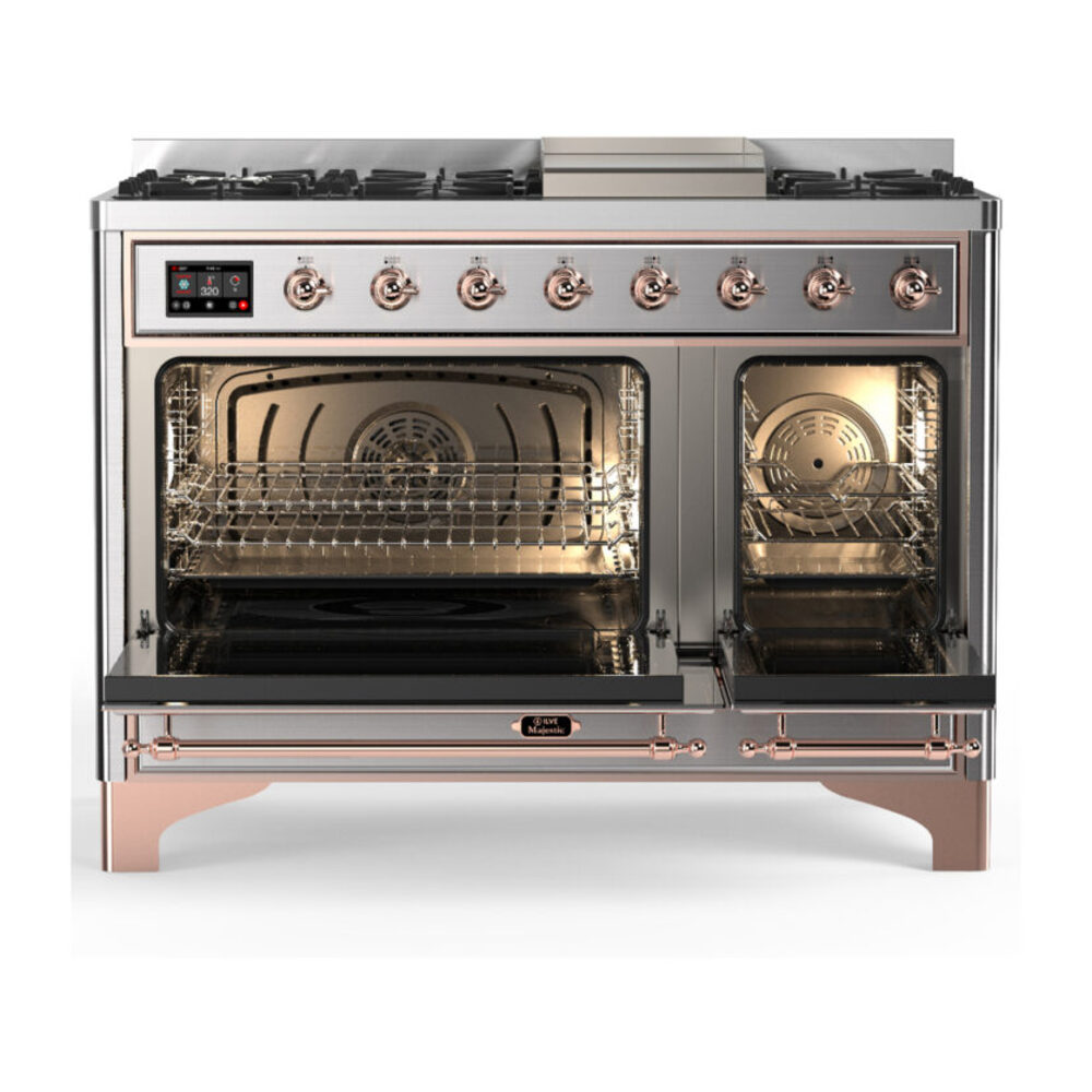 ILVE-UM48FQNR3SSP-Double Oven Open View