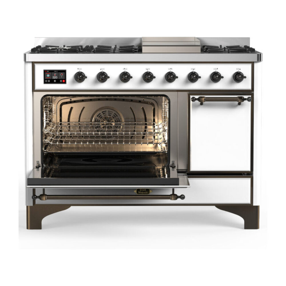 ILVE-UM48FQNR3WHBLP-Primary Oven Open View