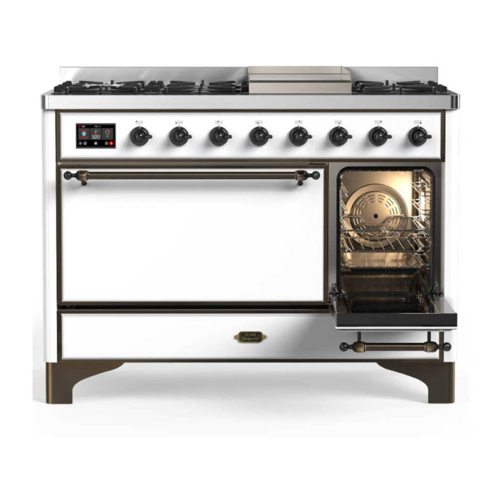 ILVE-UM48FQNR3WHB-Secondary Oven Open View