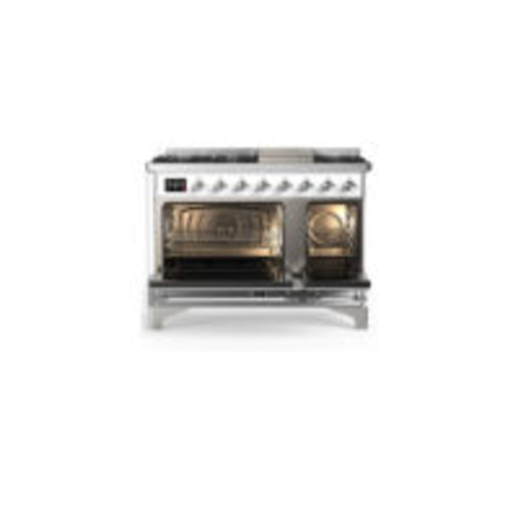 ILVE-UM48FQNR3WHCLP-Double Oven Open View